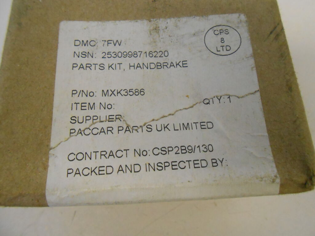 Leyland Daf Military Vehicle/Truck/Lorry/ Parking Brake Handle Kit NEW MXK3586 - Image 3