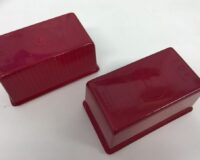 Military Truck Vehicle Genuine DAF Red Lens x 2 FBU8617