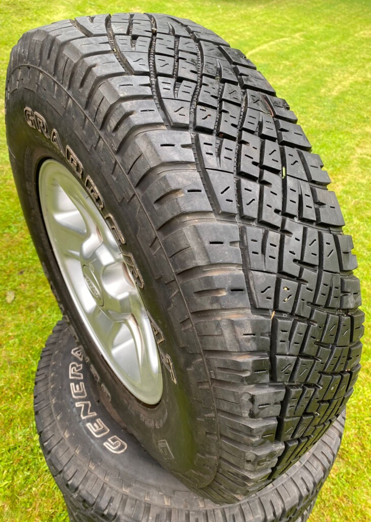 Defender Boost Rims Land Rover Defender 90/110 Boost Alloy Wheels 235/85 16 General Grabber ...