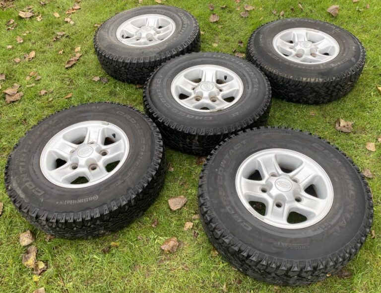 Defender Boost Rims Land Rover Defender 90/110 Boost Alloy Wheels 235/85 r16 Continental ...
