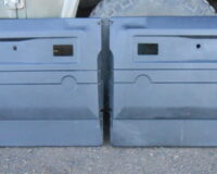 Land Rover Defender 90/110 Td5 Tdci Front Door Trim Cards Pair Black
